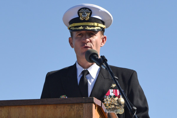 ‘Best captain we ever had’ — Watch the crew of USS Theodore Roosevelt give their fired skipper a triumphant send-off